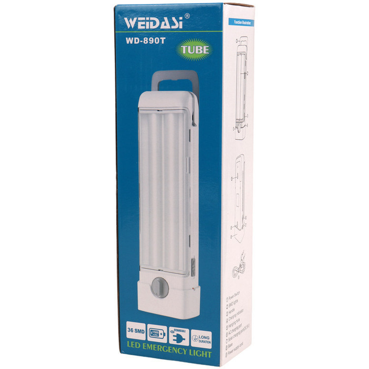 چراغ شارژی و اضطراری ویداسی مدل WD-890T